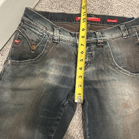 MISS SIXTY WOMEN FLIP FARGO MID RISE BOOT CUT JEANS IN SIZE 29 - Picture 16 of 16